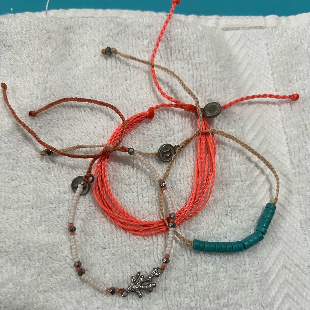 Pura vida bracelet pack from monthly club not new but great condition